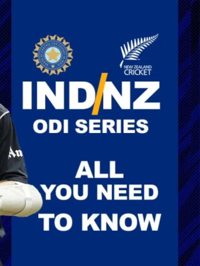 India Squad 1st ODI – India vs NewZealand
